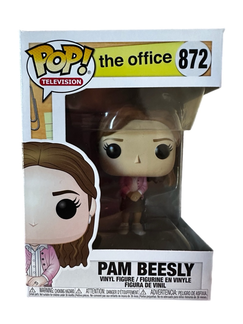 Funko Pop! Television The Office Pam Beesly Vinyl Figure - Pink & Brown